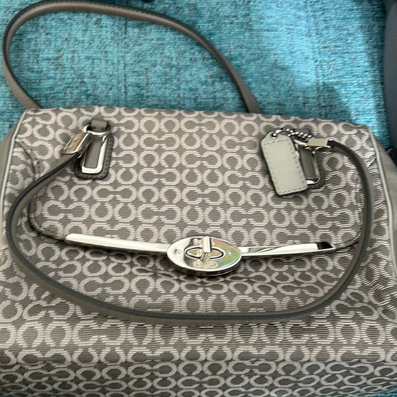 Coach Bags Coach Purse Grey Poshmark